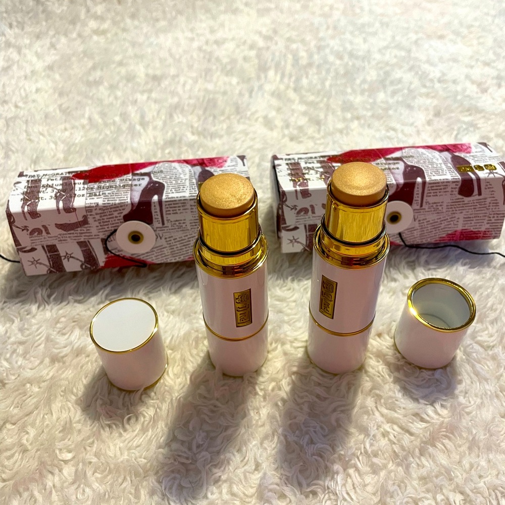 Brand New Pat McGrath Labs Skin Fetish Highlighter and Balm Duo in Golden
